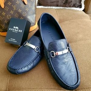 Cole Haan Deep Navy Blue Loafers